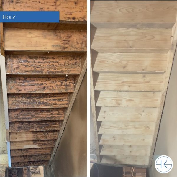 Holz | Farbentfernung